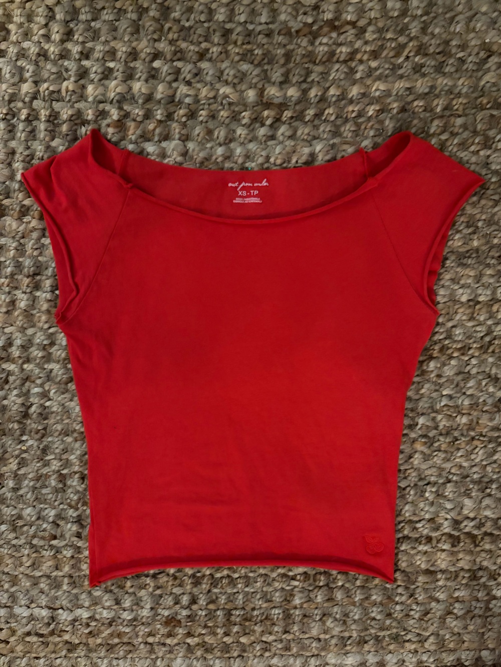 Urban Outfitters Red Cap Top
